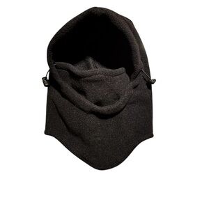 Seirus Innovation 2816 Hood Black Fleece Face Head Neck Protection Ski Snow Mask